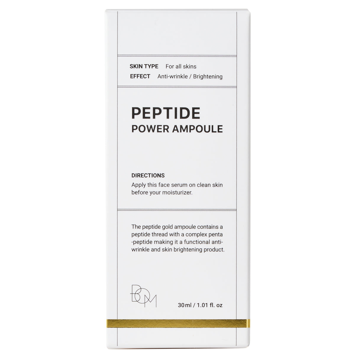 Gold Peptide Power Ampoule - 30ml