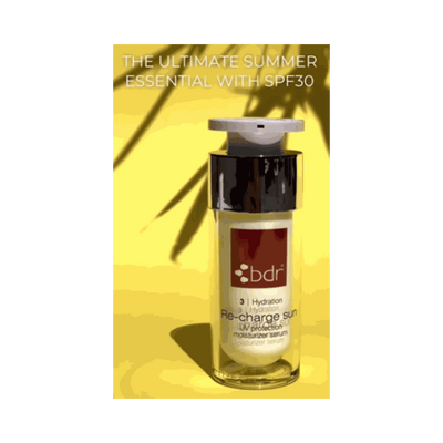 Re-Charge Sun Serum SPF 30 – Triple Action UV Protection + Repair + Hydration