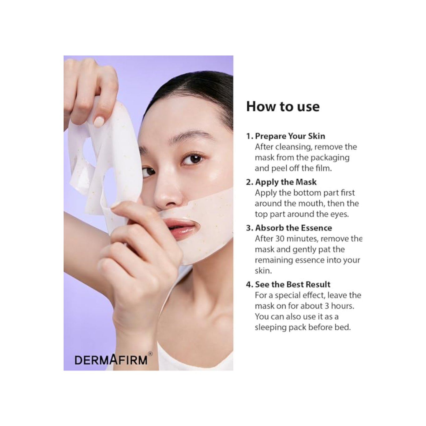 Soothing Repair Toning Gel Mask R4 (34g x 4 pcs)