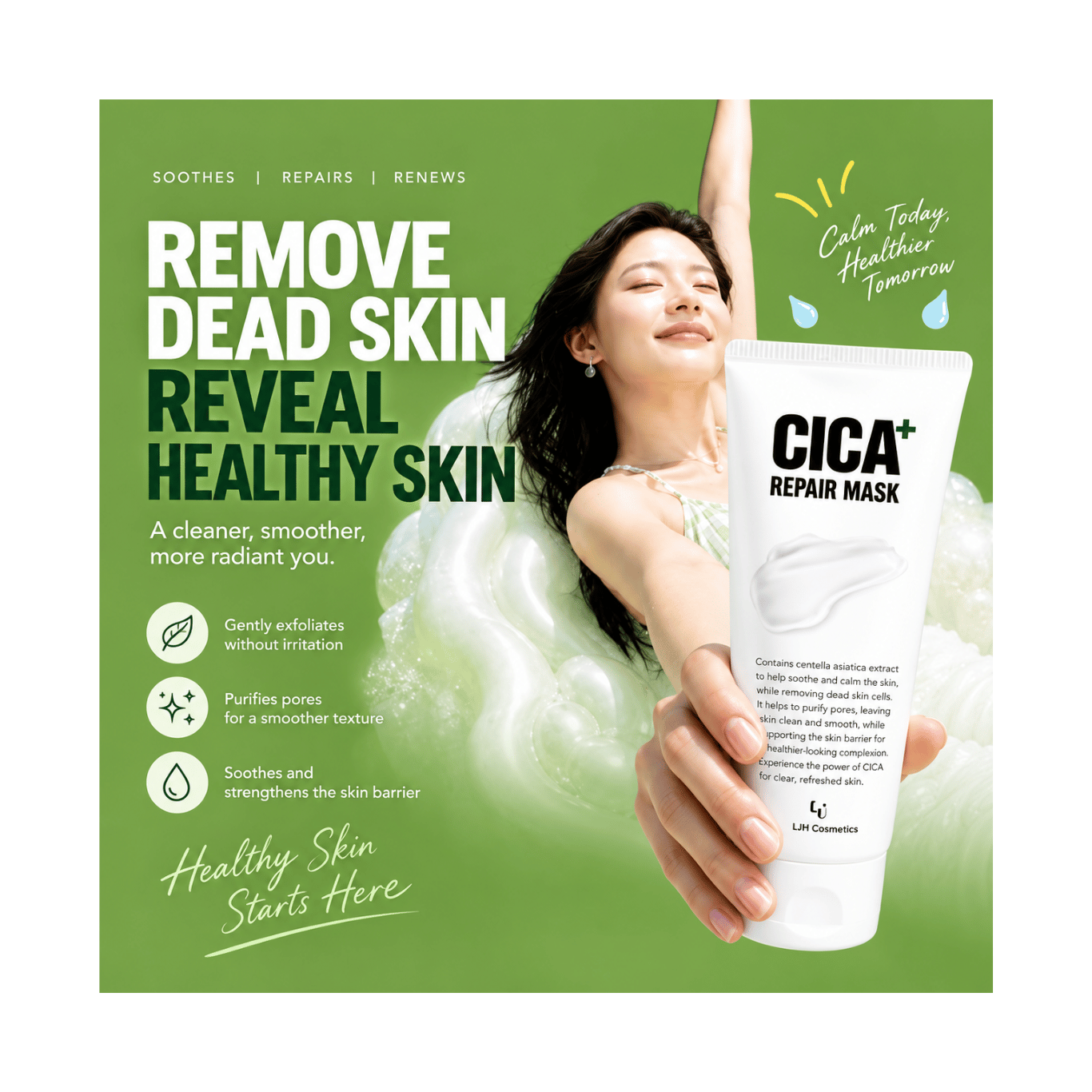 Intensive Cica Soothing & Peel-Off Recovery Mask - 180 ml