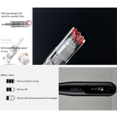 CODE-X Microneedling Pen - Optimized for Precision, Performance & Safety