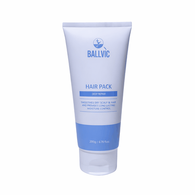 BallVic Hair Pack Conditioner 200g bottle for nourishing and revitalizing hair and scalp