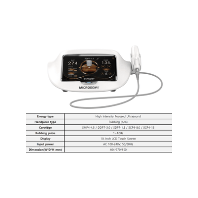 Microson Pen with Rubbing HIFU