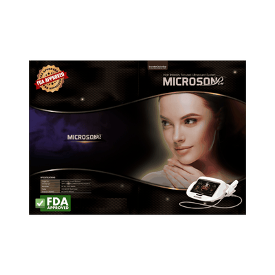 Microson Pen FDA approved Korean HIFU device for precise facial skin tightening and rejuvenation treatment