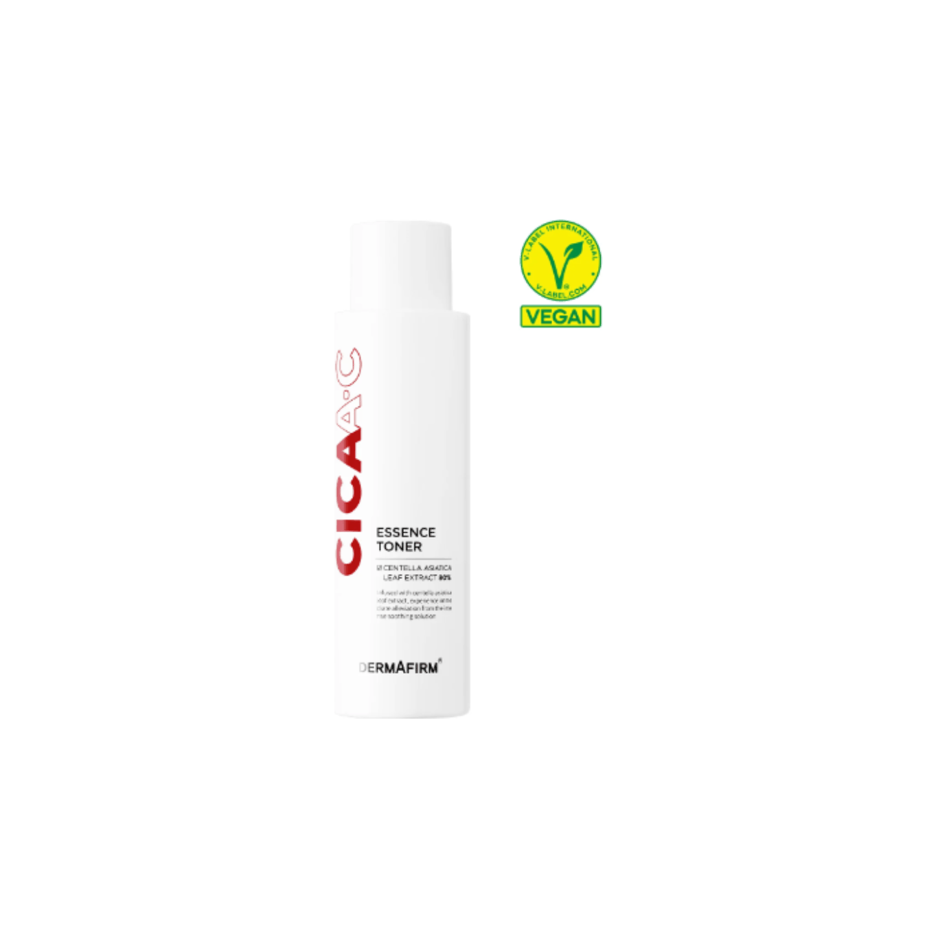 CICAA.C Essence Toner 150ml bottle with vegan label for sebum control and hydration