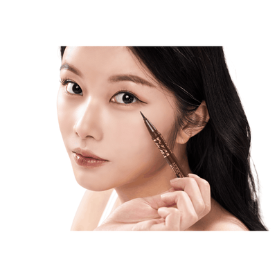 Brush Eyeliner – Smudge-Proof, Waterproof, All-Day Wear (Black)