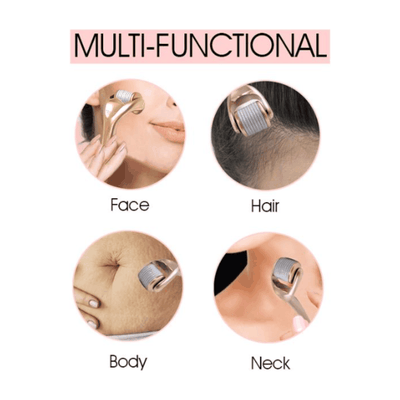 Professinal Quality Titanium Derma Roller - (540 x 1mm titanium needles)