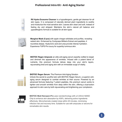 Professional Intro Kit - Anti-Aging Starter Package