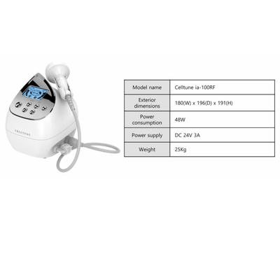 CELLTUNE ia-100RF: Professional Multipolar RF & Vacuum Body Contouring Therapy Device