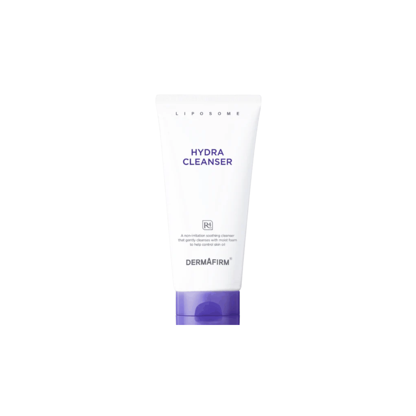 Dermafirm Hydra Cleanser R4 facial cleanser tube 150ml with peptide and botanical extract formula for skin hydration and anti-aging