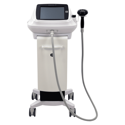 Professional body slimming device with touchscreen, RF and cavitation technology on mobile stand