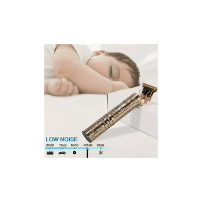 Cordless Hair and Beard Trimmer: Electric, USB Rechargeable Grooming Kit with LCD Display, Precision T-Blade, and Guide Combschargeable Grooming Kit, Electric Shaver Hair Clipper With Guide Comb