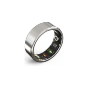 Smart Ring with Military-Grade Titanium Steel Shell (Silver Color)