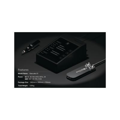 Staccato - Scalp Micropigmentation (SMP) Machine (Single Engine)