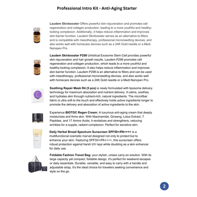 Professional Intro Kit - Anti-Aging Starter Package