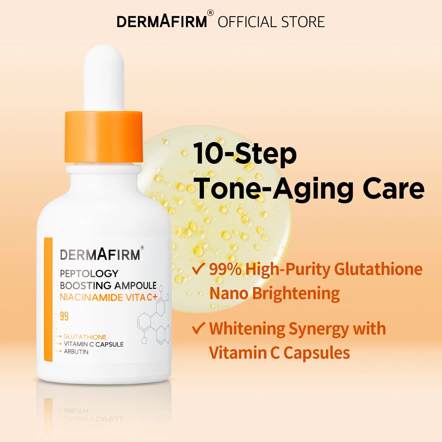 Peptology Boosting Ampoule Niacinamide Vita C+ - 30ml