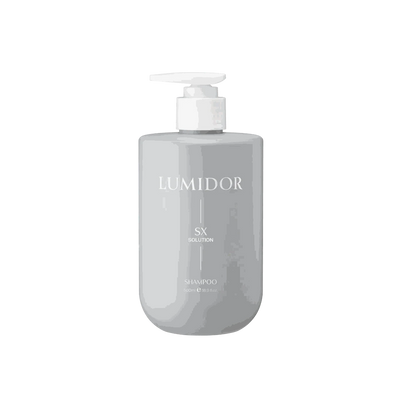 LUMIDOR SX Solution Shampoo 500ml bottle for scalp care and hair loss relief