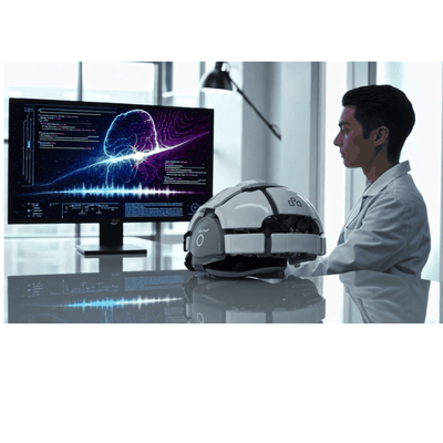 iSyncWave - AI-Powered EEG brainwave analysis with NIR PBM therapy machine