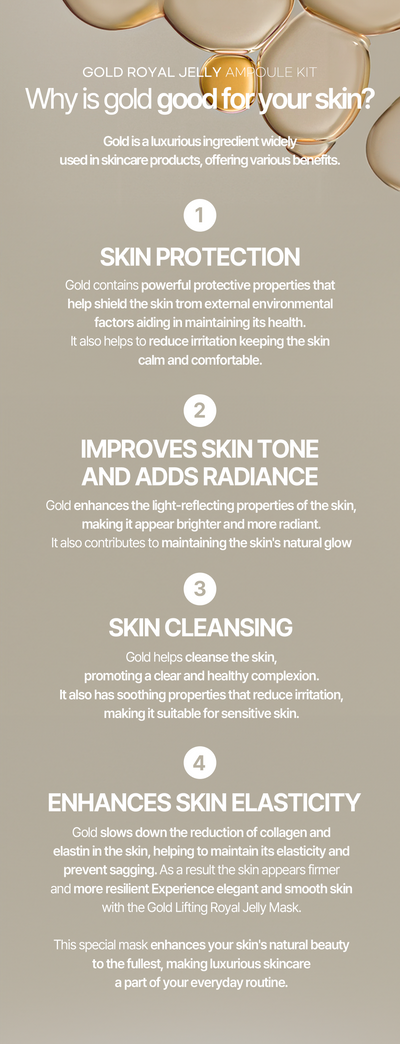 Gold Lifting Royal Jelly Mask - 150ml