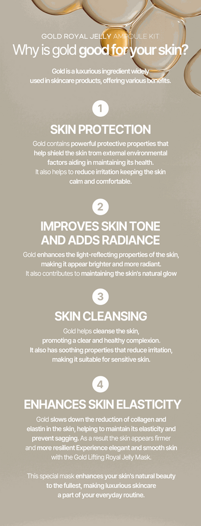 Gold Lifting Royal Jelly Mask - 150ml