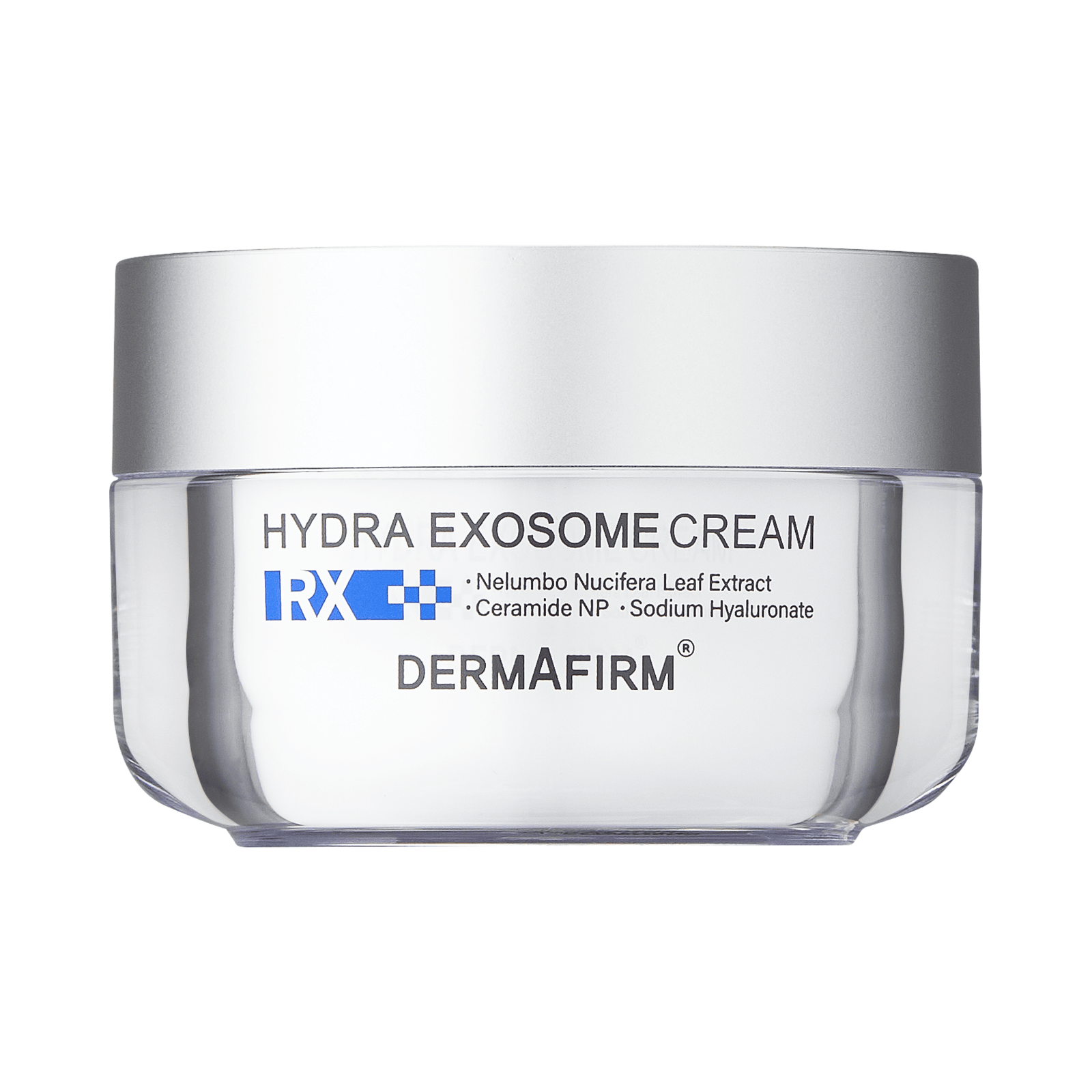 RX Hydra Exosome Cream by Dermafirm, hydrating and brightening face cream with Nelumbo Nucifera, Ceramide NP, and Sodium Hyaluronate, 50ml