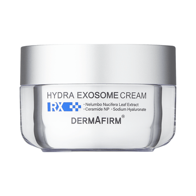 RX Hydra Exosome Cream by Dermafirm, hydrating and brightening face cream with Nelumbo Nucifera, Ceramide NP, and Sodium Hyaluronate, 50ml