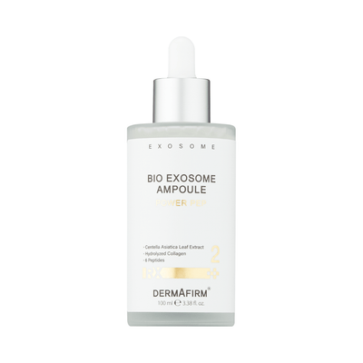 Dermafirm RX Bio Exosome Ampoule Power Pep anti-aging serum with centella, collagen, peptides for skin regeneration and brightening 100ml