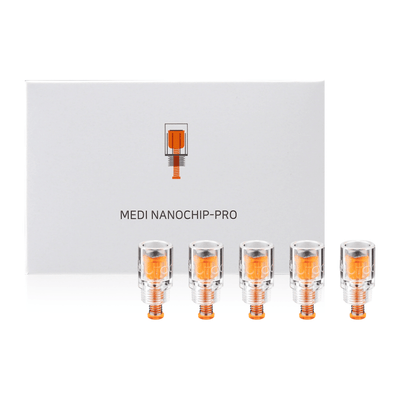 BIOTOC 3X chip pack with five sterilized nano chips for Medi Nanopen-Pro device enhancing skin absorption and reducing recovery time