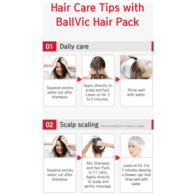 BallVic - Hair Pack Conditioner - 200g - Dermafirm USA