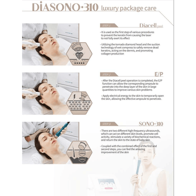 Professional Spa Machine - Diasono 310 - Dermafirm USA