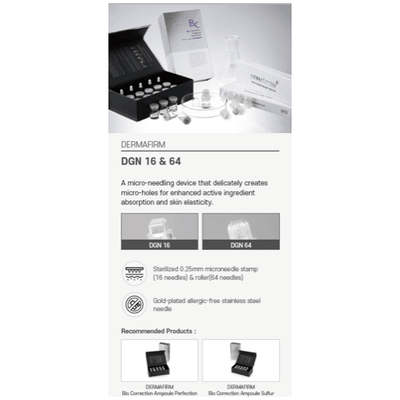 Micro 24K Gold Needle Stamp (DGN-16) - Dermafirm USA