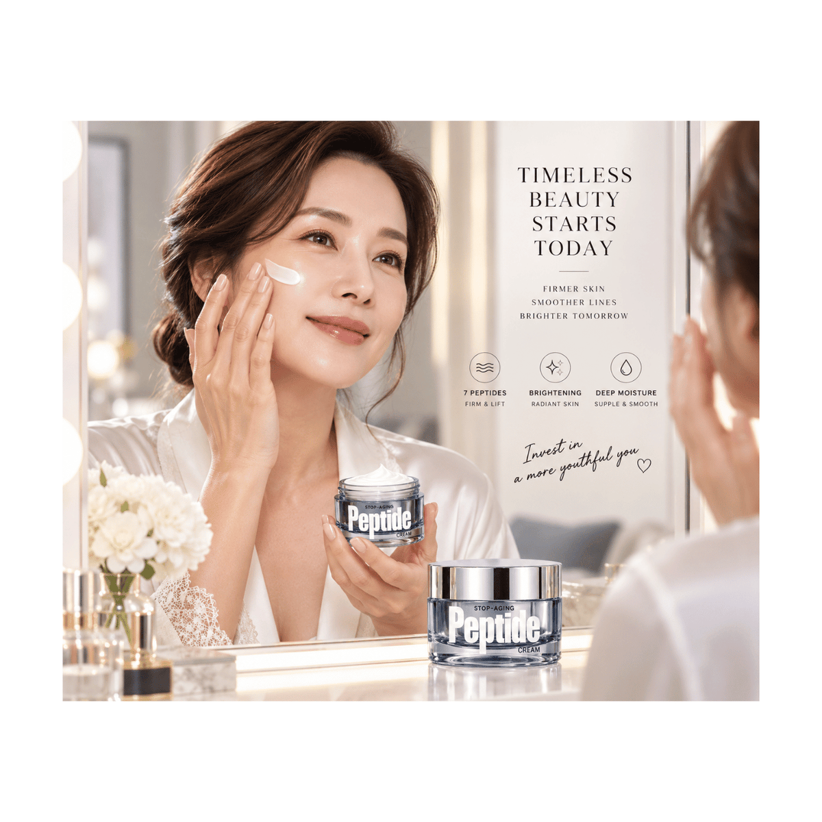 Stop-Aging 7-Peptide Firming Cream – 50 ml