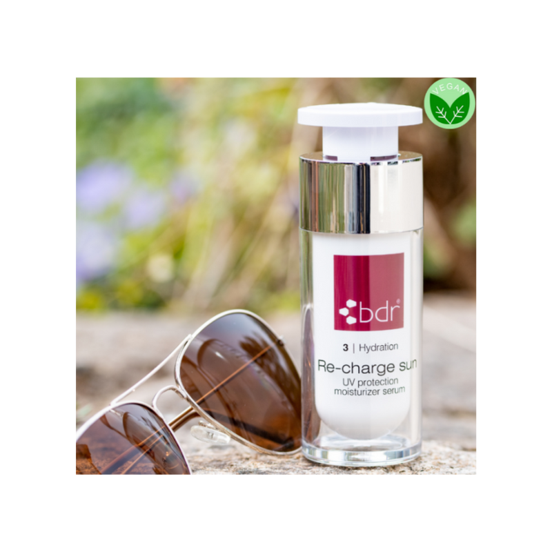 BDR - Re-Charge Sun Serum SPF 30 – Triple Action UV Protection + Repair + Hydration