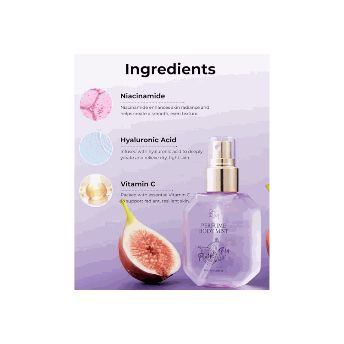 Perfume Body Mist (Petit Fig) - 110ml