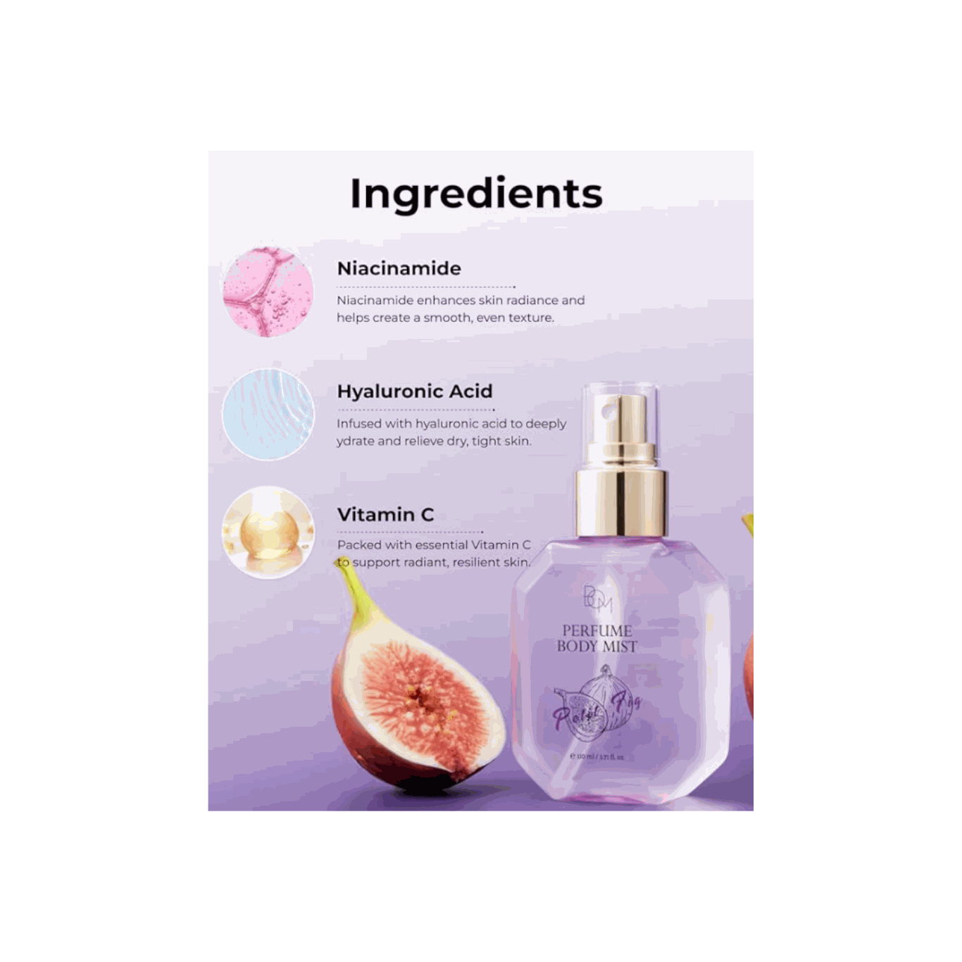 Perfume Body Mist (Petit Fig) - 110ml