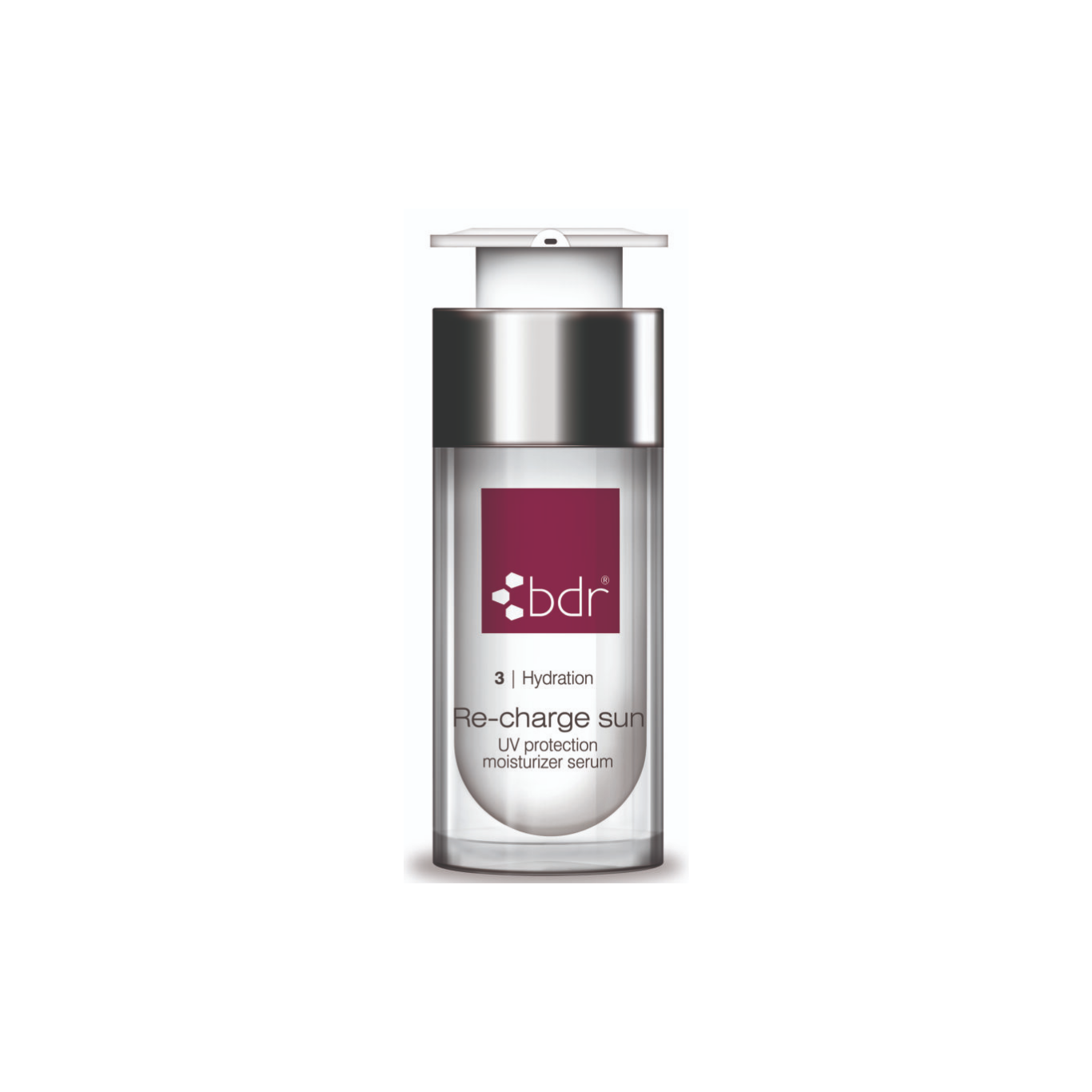 Re-Charge Sun Serum SPF 30 – Triple Action UV Protection + Repair + Hydration