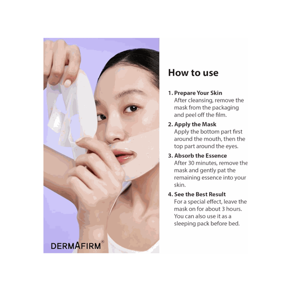 Soothing Repair Toning Gel Mask R4 (34g x 4 pcs)