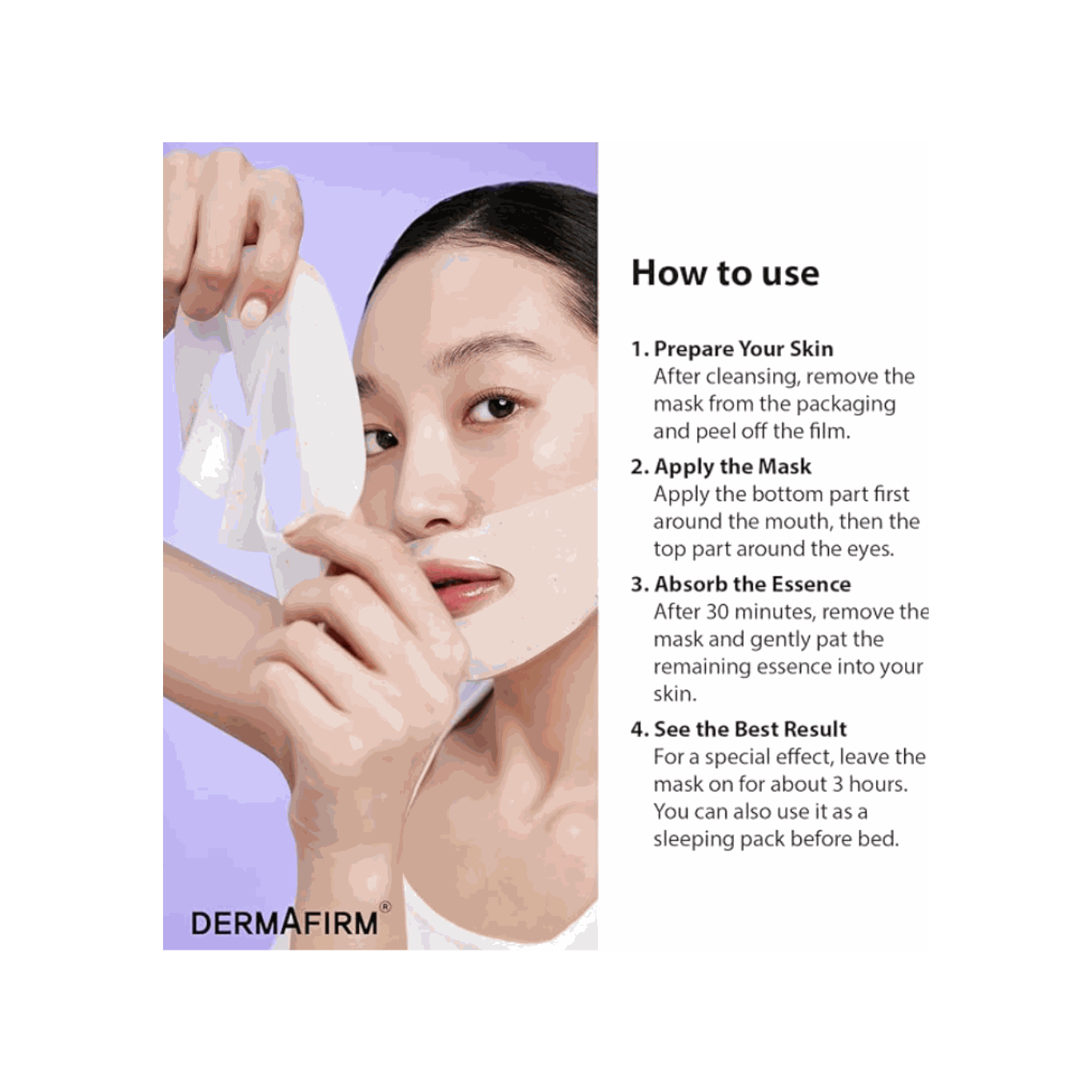 Soothing Repair Toning Gel Mask R4 (34g x 4 pcs)