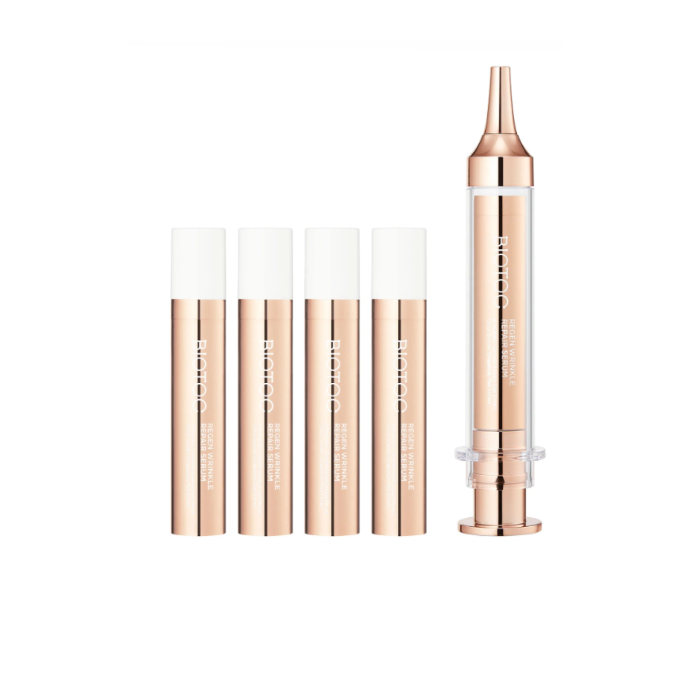 BIOTOC REGEN Wrinkle Repair Serum (New Release!) - 5-Pack of 10ml (each)