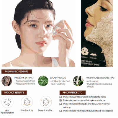 Erlin - N-BTX+P Purifying & Detoxifying Carbon Mask