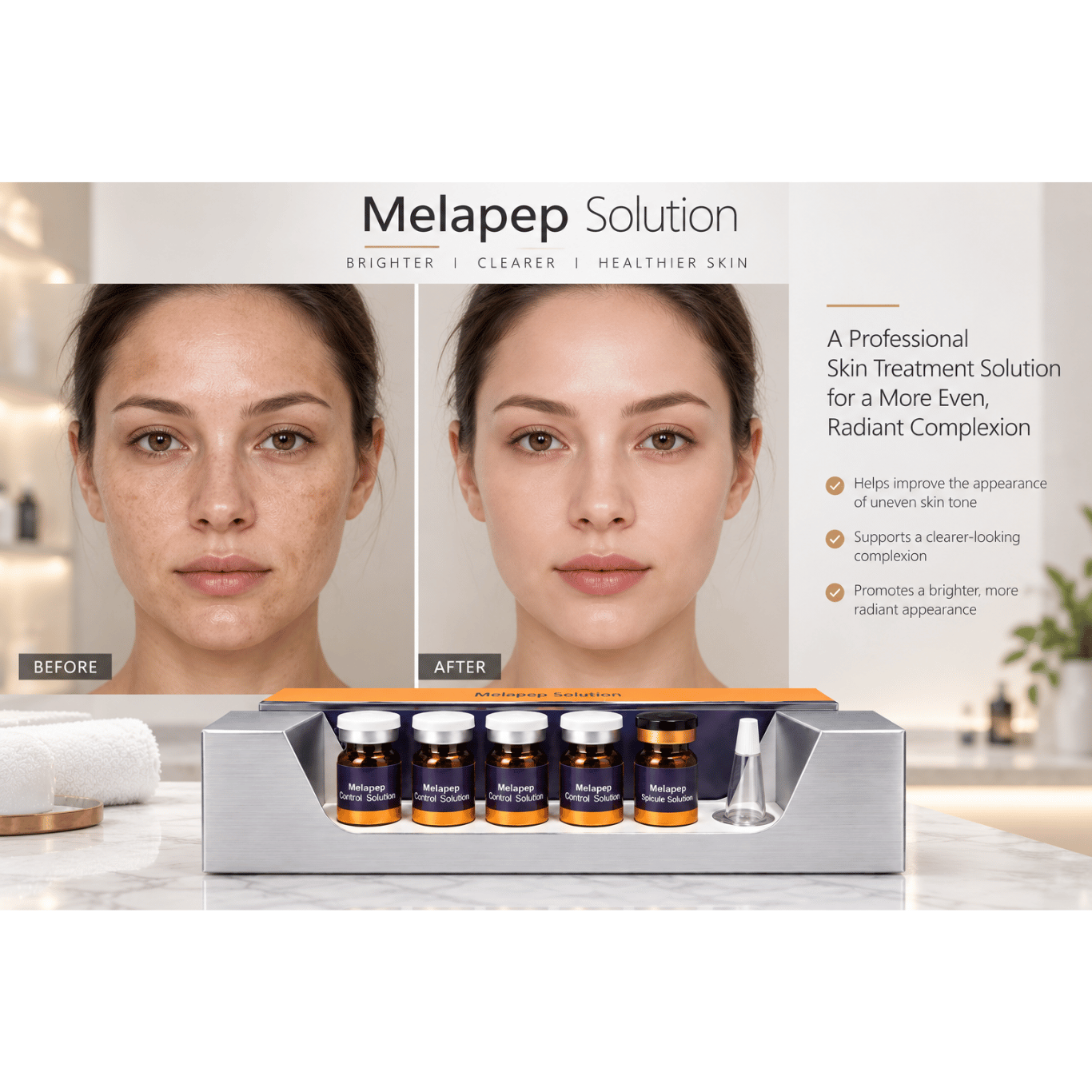 Melapep Control Solution - 5ml X 5 vials