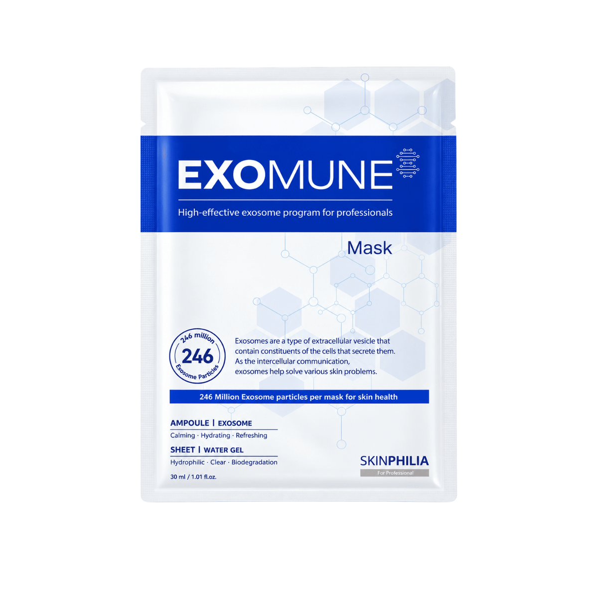 EXOMUNE Exosome Mask (30ml x 4 pcs)