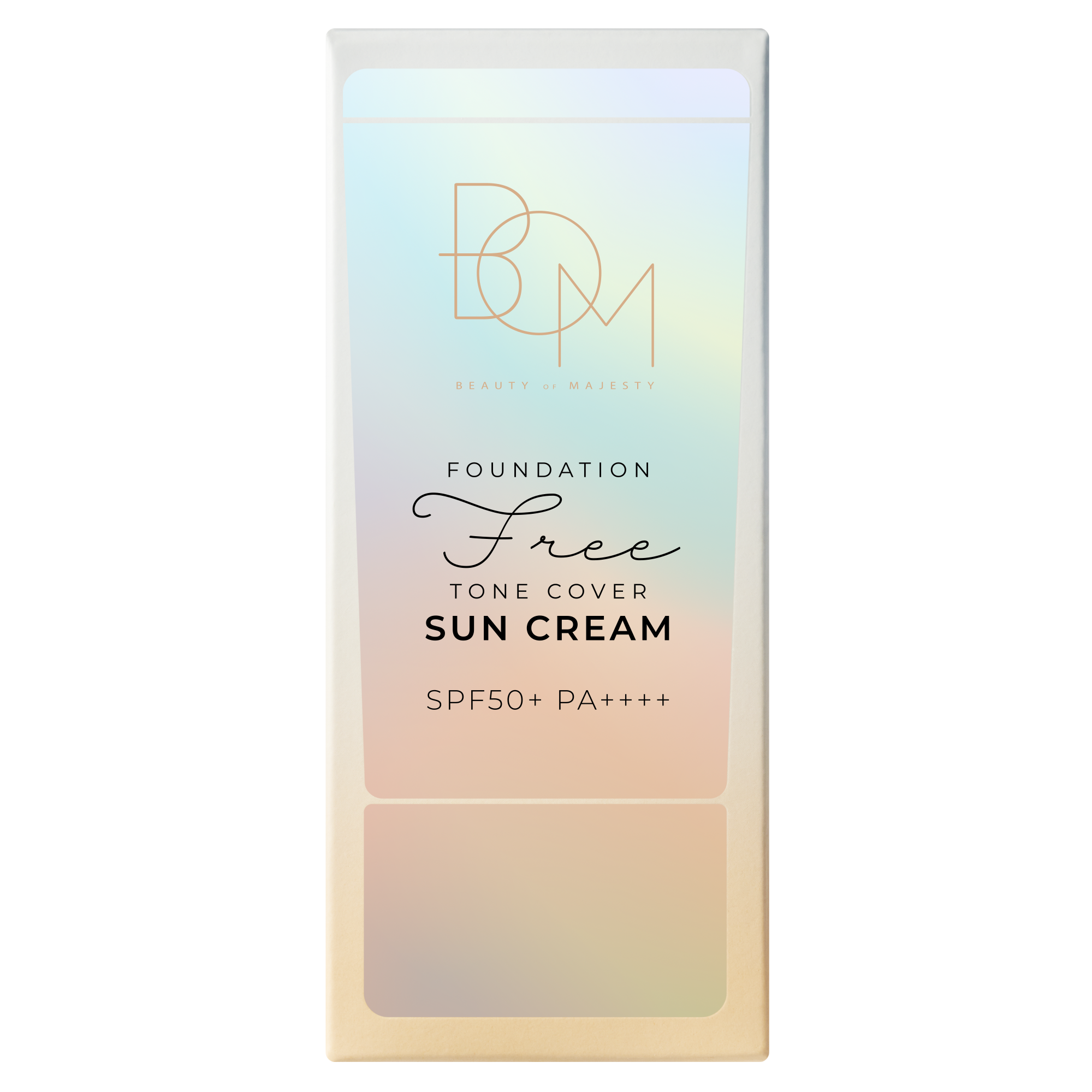 Foundation Free Tone Cover Sun Cream SPF50+ PA++++ (50ml)