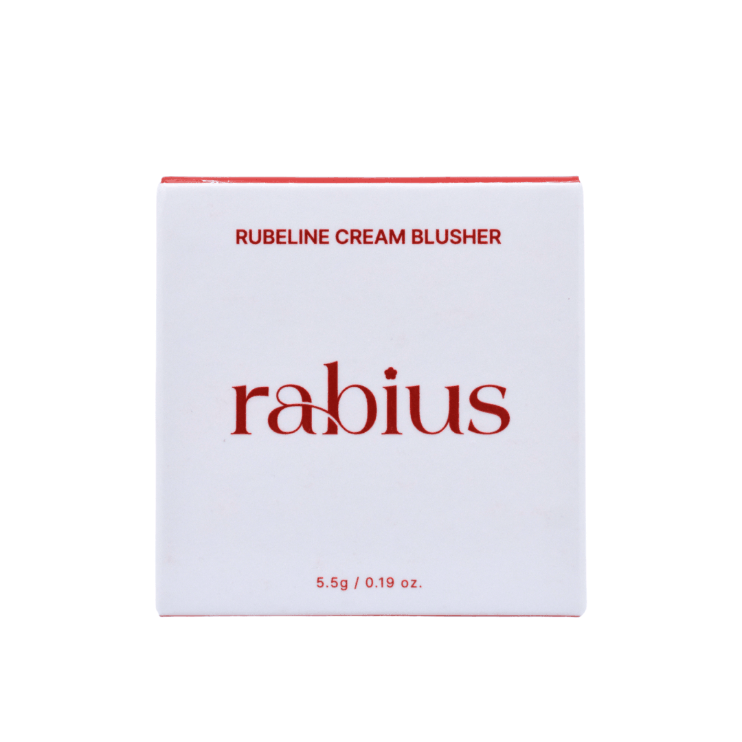 Rubeline Cream Blusher in vivid plum with blendable, moisturizing, vegan formula and radiant finish