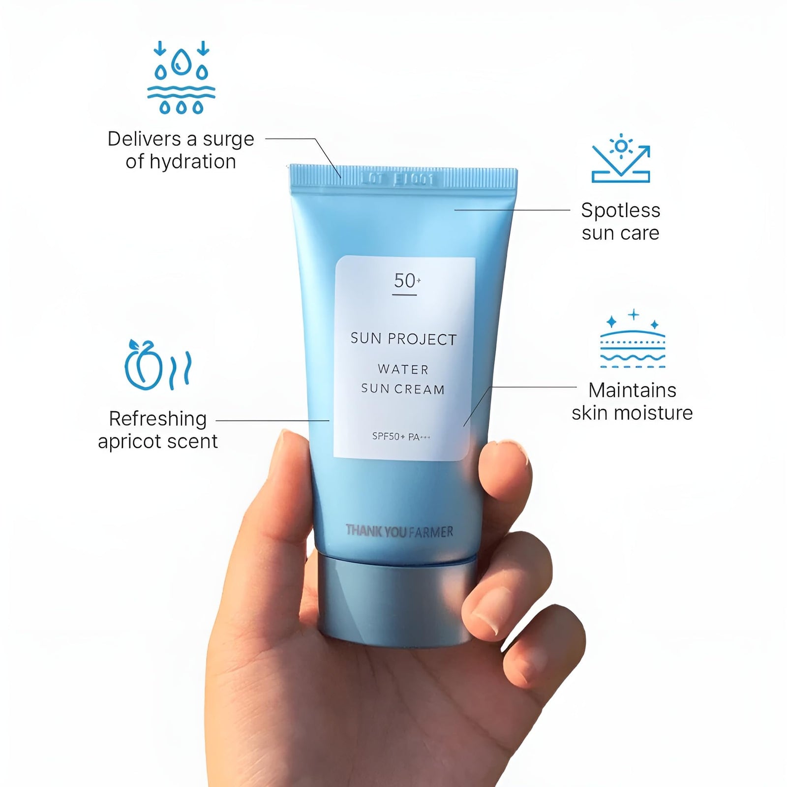 Sun Project Water Sun Cream - 50ml