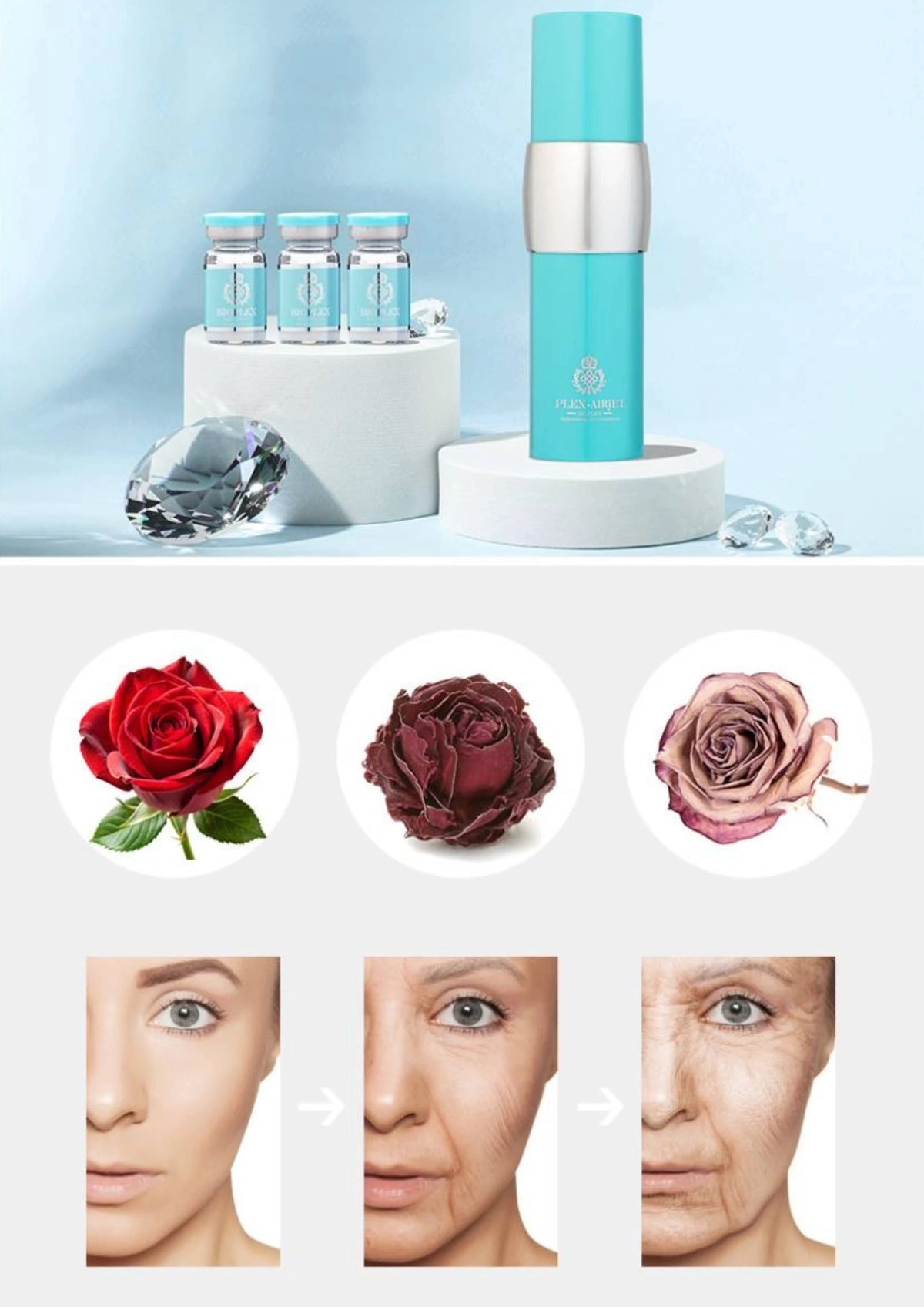 Bio Plex Mami Cell Ampoule 14 PCs & Sprayer