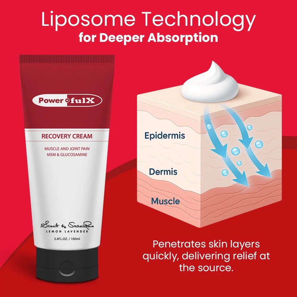 PowerfulX Recovery Cream - 100ml