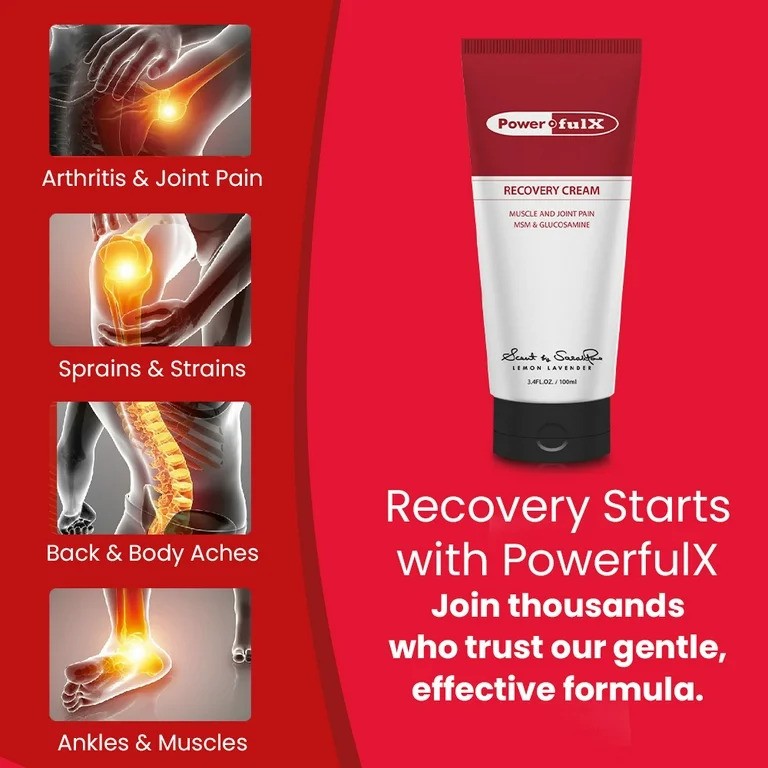 PowerfulX Recovery Cream - 100ml