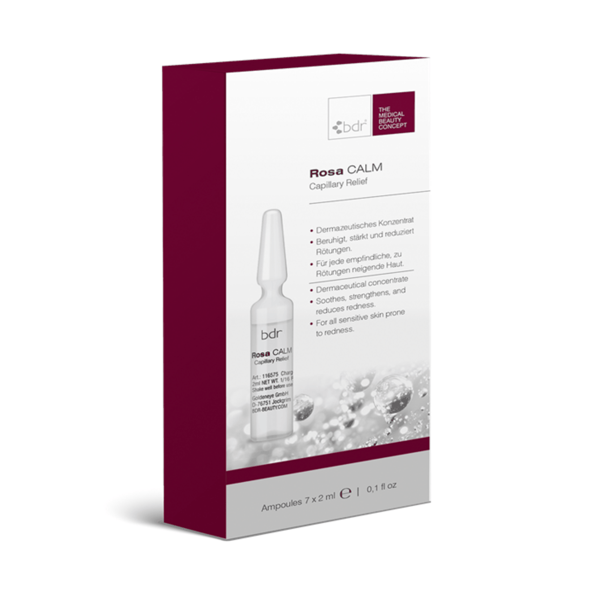 BDR - Rosa Calm - Capillary Relief Ampoule