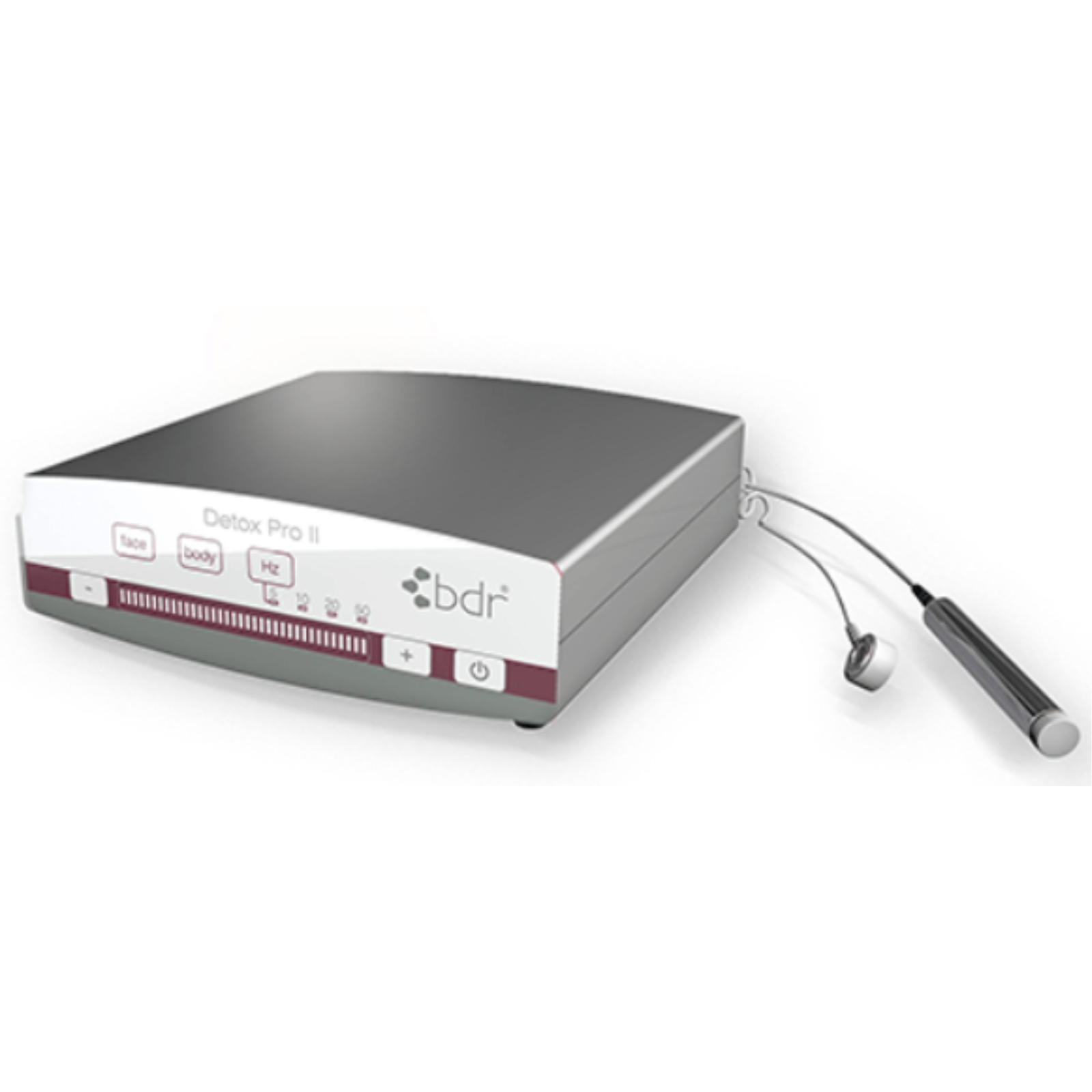 Detox Pro II lymphatic revitalizing massage device with electrostatic deep oscillation technology